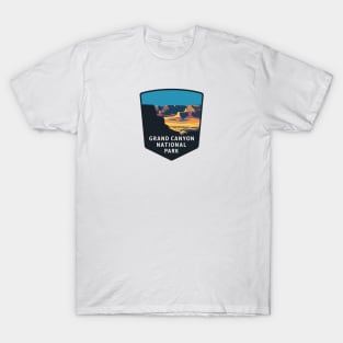 Grand Canyon National Park Minimalist Badge Emblem T-Shirt